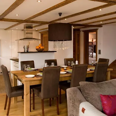 Panorama Chalet With Views To The Glaciers And The Dom Saas Fee