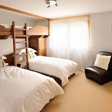 Сasa de vacaciones Panorama Chalet With Views To The Glaciers And The Dom Saas-Fee