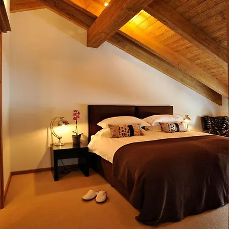 Сasa de vacaciones Panorama Chalet With Views To The Glaciers And The Dom Saas-Fee